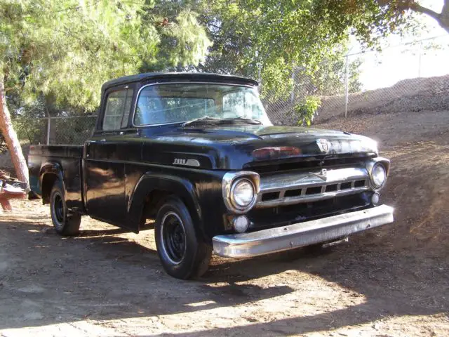 1957 Ford F-100 Chrome Bumpers, Grill, Wrap Around Windows