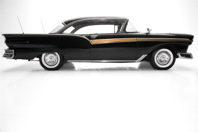 1957 Ford Fairlane Black/Black New Chrome