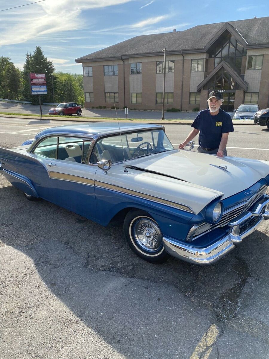 1957 Ford Fairlane White