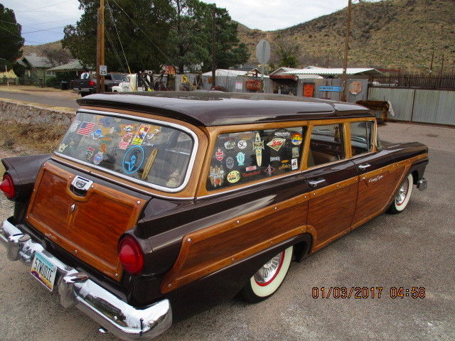 1957 Ford Fairlane 4 dr station wagon