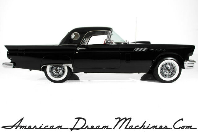 1957 Ford Thunderbird 2 Tops Black/Red Auto PS PB AC