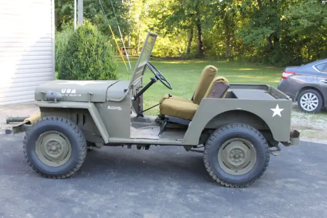 1957 Willys DJ3A