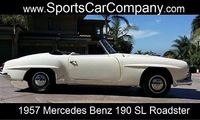 1957 Mercedes-Benz 190-Series 1957 MERCEDES BENZ 190 SL ROADSTER