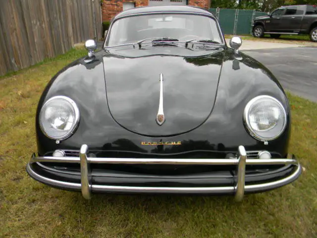 1957 Porsche 356 BLACK ON BLACK