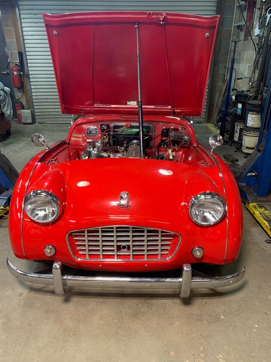 1957 Triumph TR3 1957 TRIUMPH TR3 SMALL MOUTH ROADSTER.