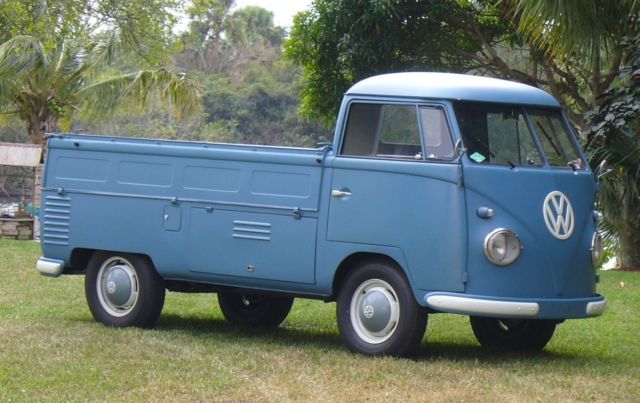 Kwijting pack Vul in 1957 VW SINGLE CAB PICKUP TYPE 2 RESTORED TRUCK VIDEO TRANSPORTER BUS AIR  COOLED for sale: photos, technical specifications, description