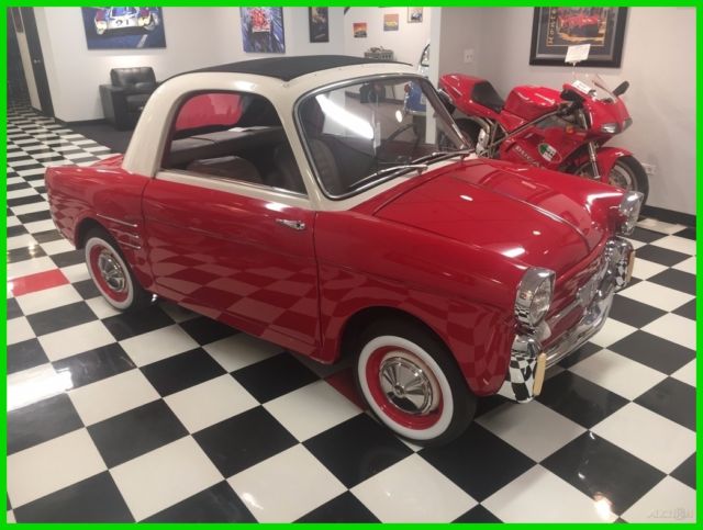 1958 Other Makes Transformable Super Rare Italian Micro Car
