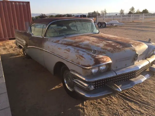 1958 Buick Super 2 door hardtop Rivera barn find completely original ...