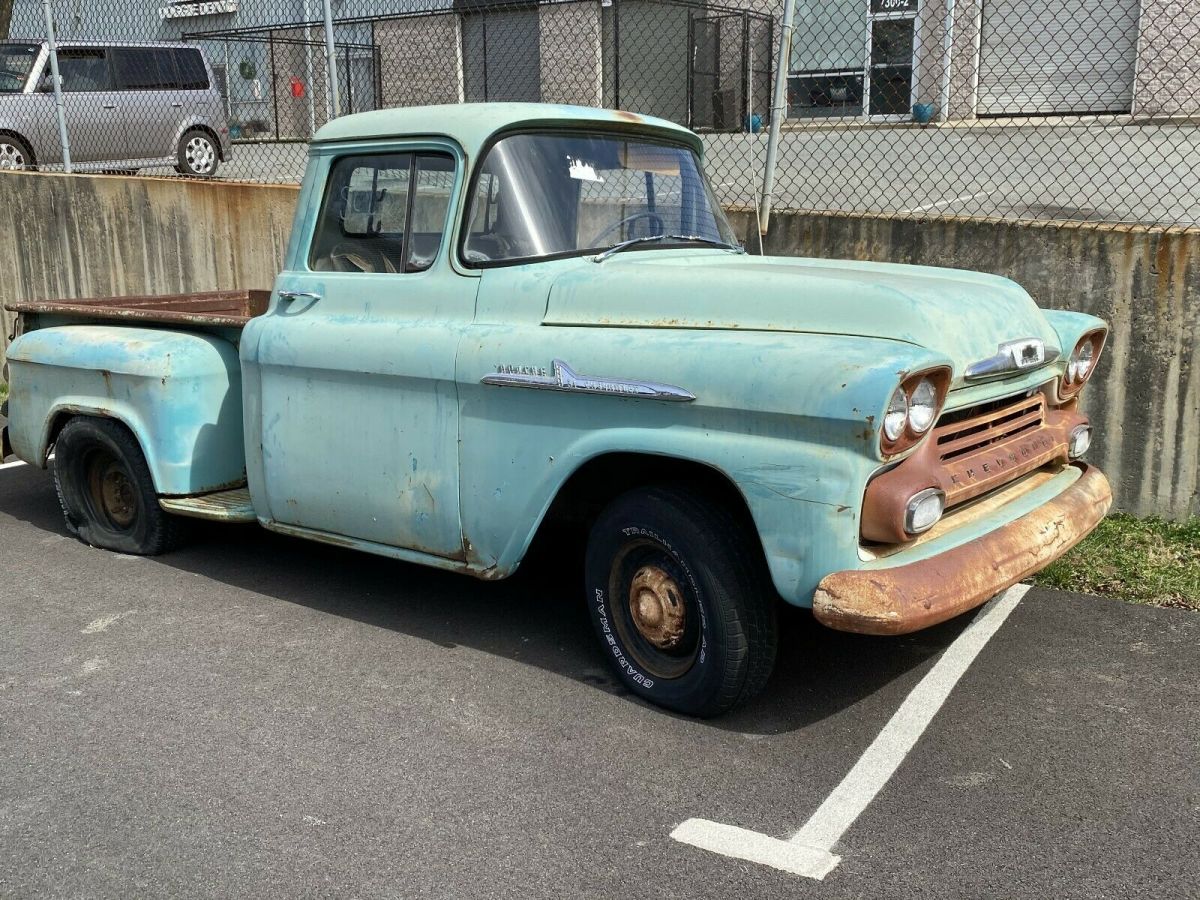 1958 Chevrolet Other Pickups 3100 Apache Stepside Pickup Truck