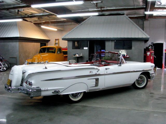 1958 Chevrolet Impala Convertible With Tri Power & A/C - Restored