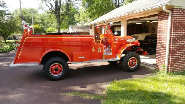 1958 Dodge Power Wagon Fire Truck