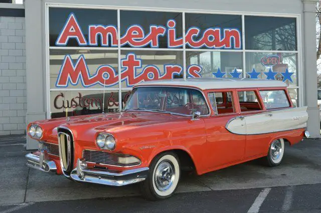 1958 Edsel Village Wagon Beautiful Restoration, Gorgeous Time Capsule