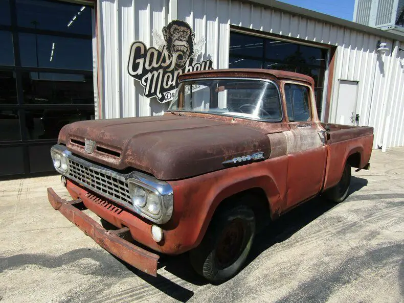 1958 Ford F100 Big Window Custom Cab