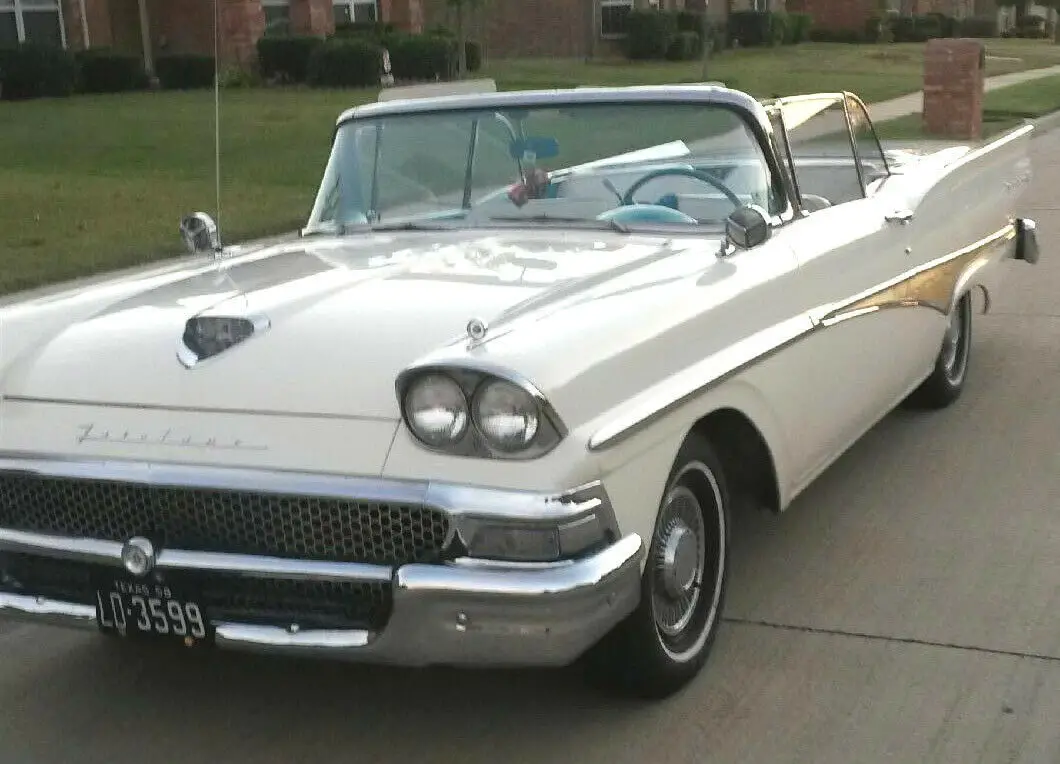 1958 Ford Fairlane Exterior Gold Side Panels