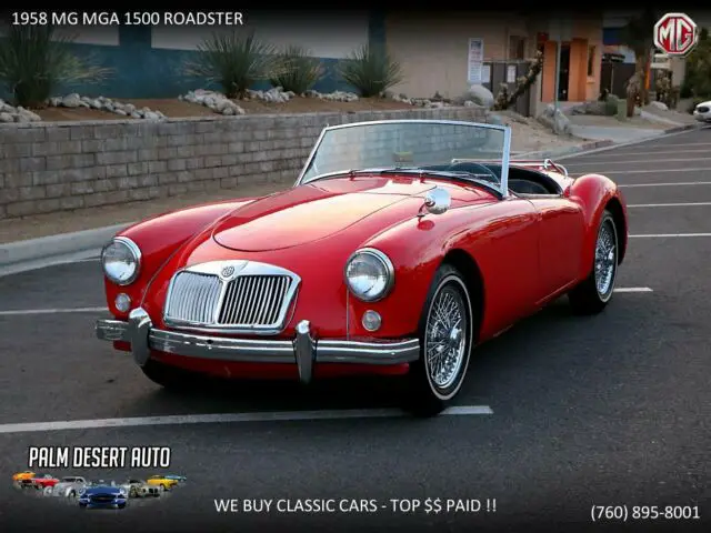 1958 MG MGA 1500 ROADSTER