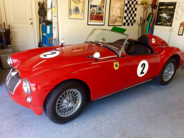 1958 MG MGA LeMans race tribute