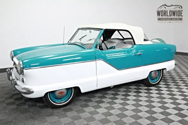 1958 Nash METROPOLITAN CONVERTIBLE. RESTORED! NON NICER.