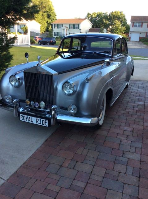 1958 Rolls-Royce Silver Cloud Black and Gray, Great Condition, Drives Well