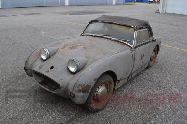 1959 Austin Healey Sprite Garage Find