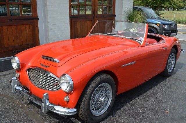 1959 Austin Healey Other Red leather