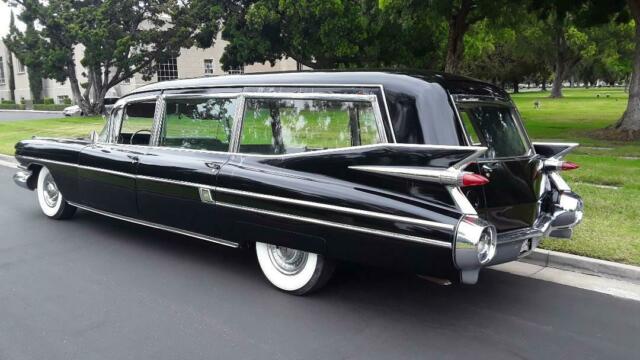 1959 Cadillac Commercial Chassis S&S Combination Limo Style Hearse Ambulance