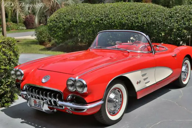 1959 Chevrolet Corvette 1959 Roman Red