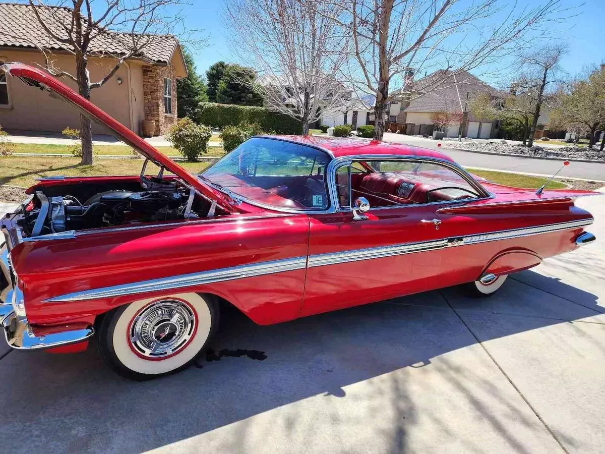 1959 Chevrolet Impala Coupe Red for sale