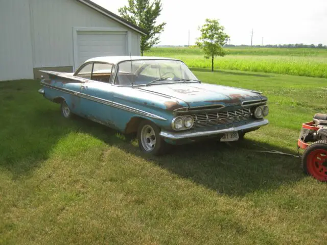 1959 Chevy Impala Hot Rod Rat Rod Gasser Project Barn Find For Sale