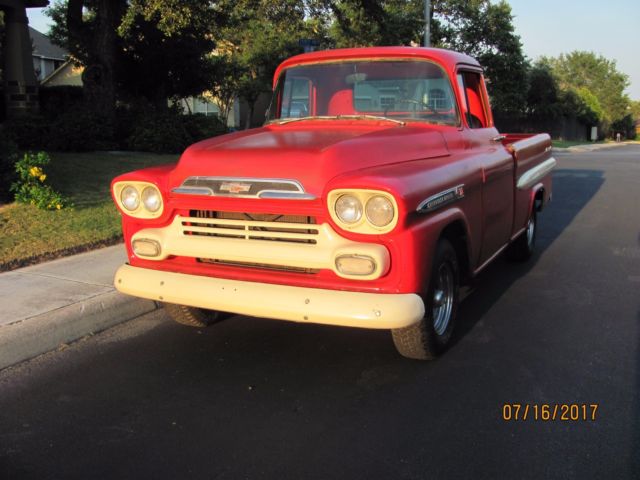 1959 Chevrolet Other Pickups FLEETSIDE APACHE