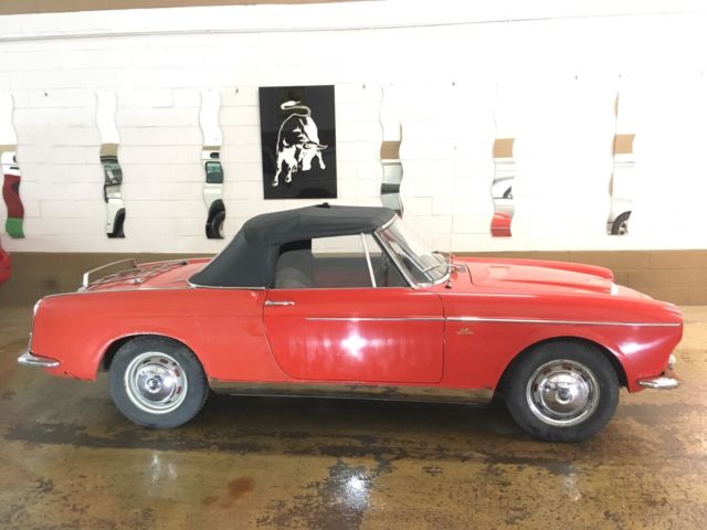 1959 Fiat 1200 Vetture Speciale Cabriolet