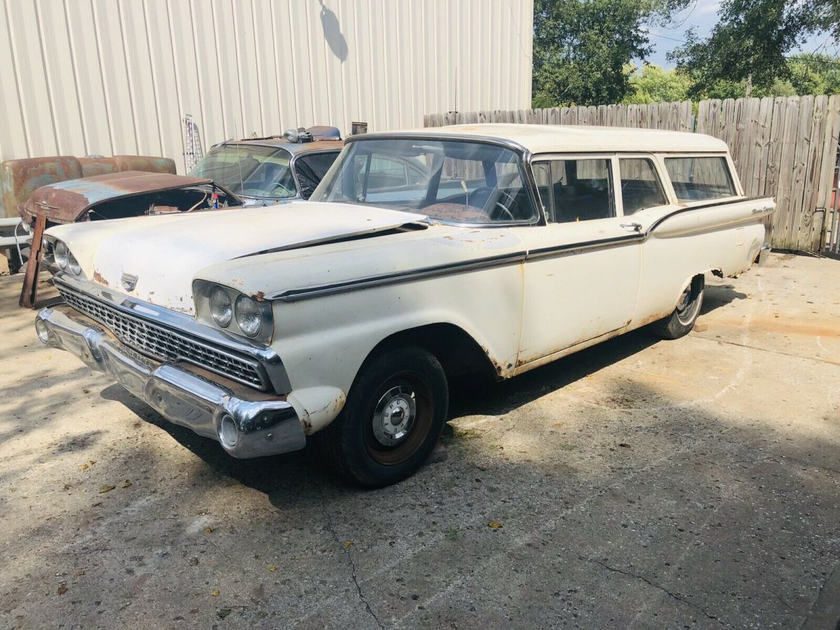 1959 Ford 2dr Ranch Wagon hot rat rod country sedan galaxie fairlane 2dr