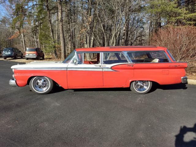 1959 Ford Country Sedan Chrome