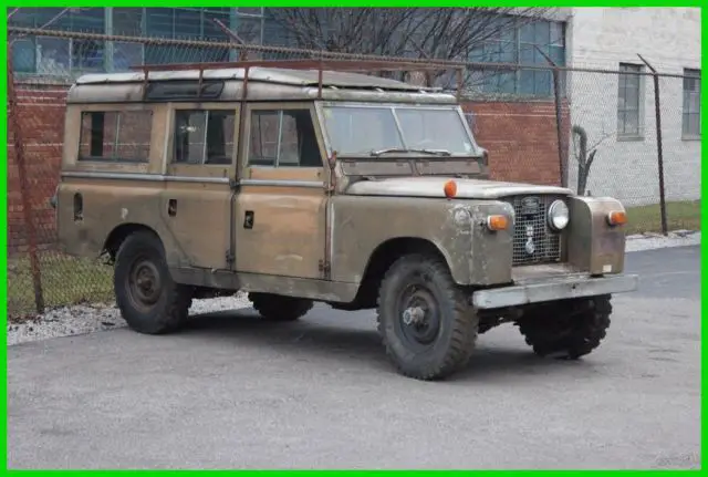 1959 Land Rover SIIA 109 Station Wagon