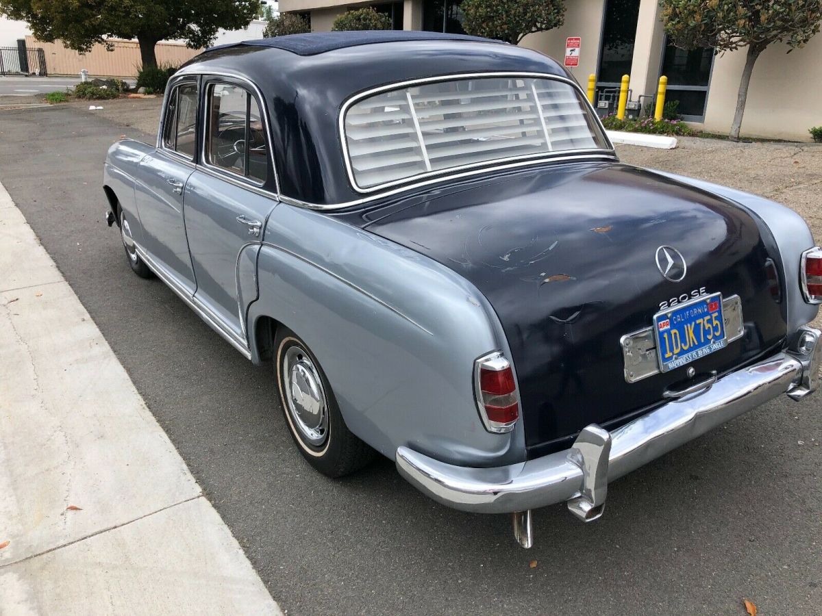 1959 Mercedes-Benz 200-Series BLUE VELOR