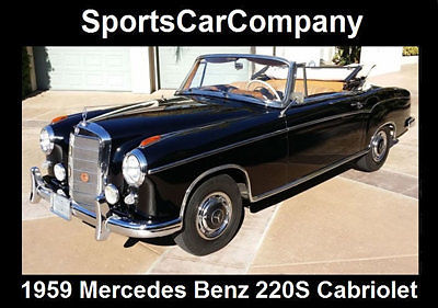 1959 Mercedes-Benz 220 S Cabriolet