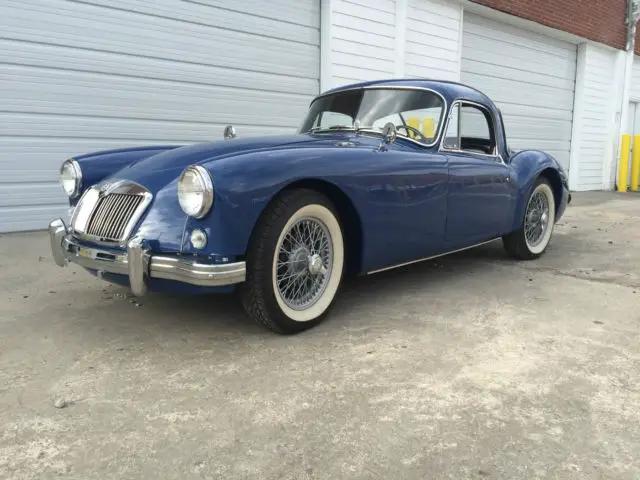 1959 MGA Coupe - Mineral Blue - Beautiful Restoration for sale: photos ...