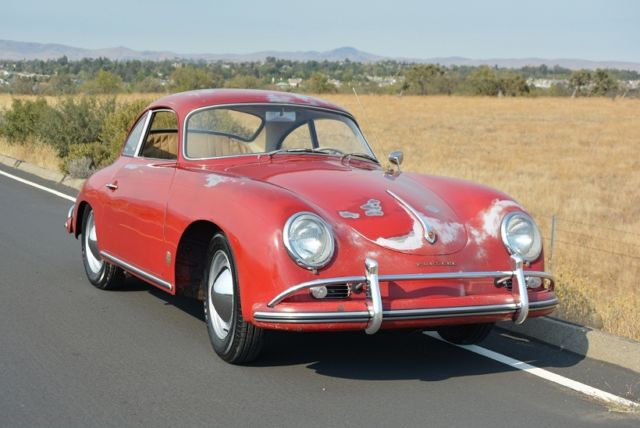 1959 Porsche 356 356A RUBY RED