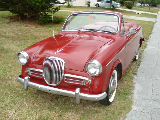 1959 Other Makes Singer Gazelle Vinyl bench seats.