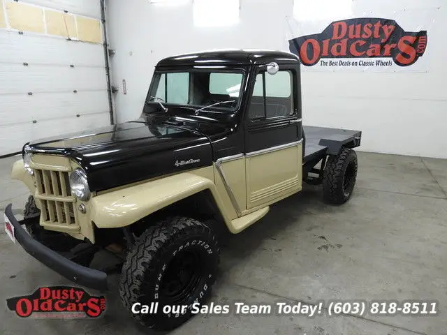 1959 Willys Pickup Runs Drives Body Int VGood 226 I6 3spd