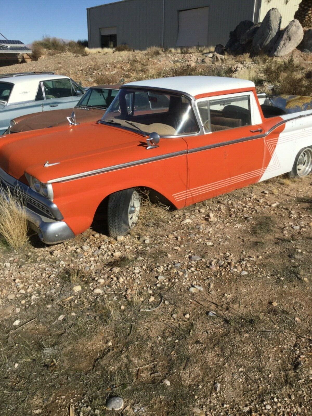 1959 Ford Ranchero White