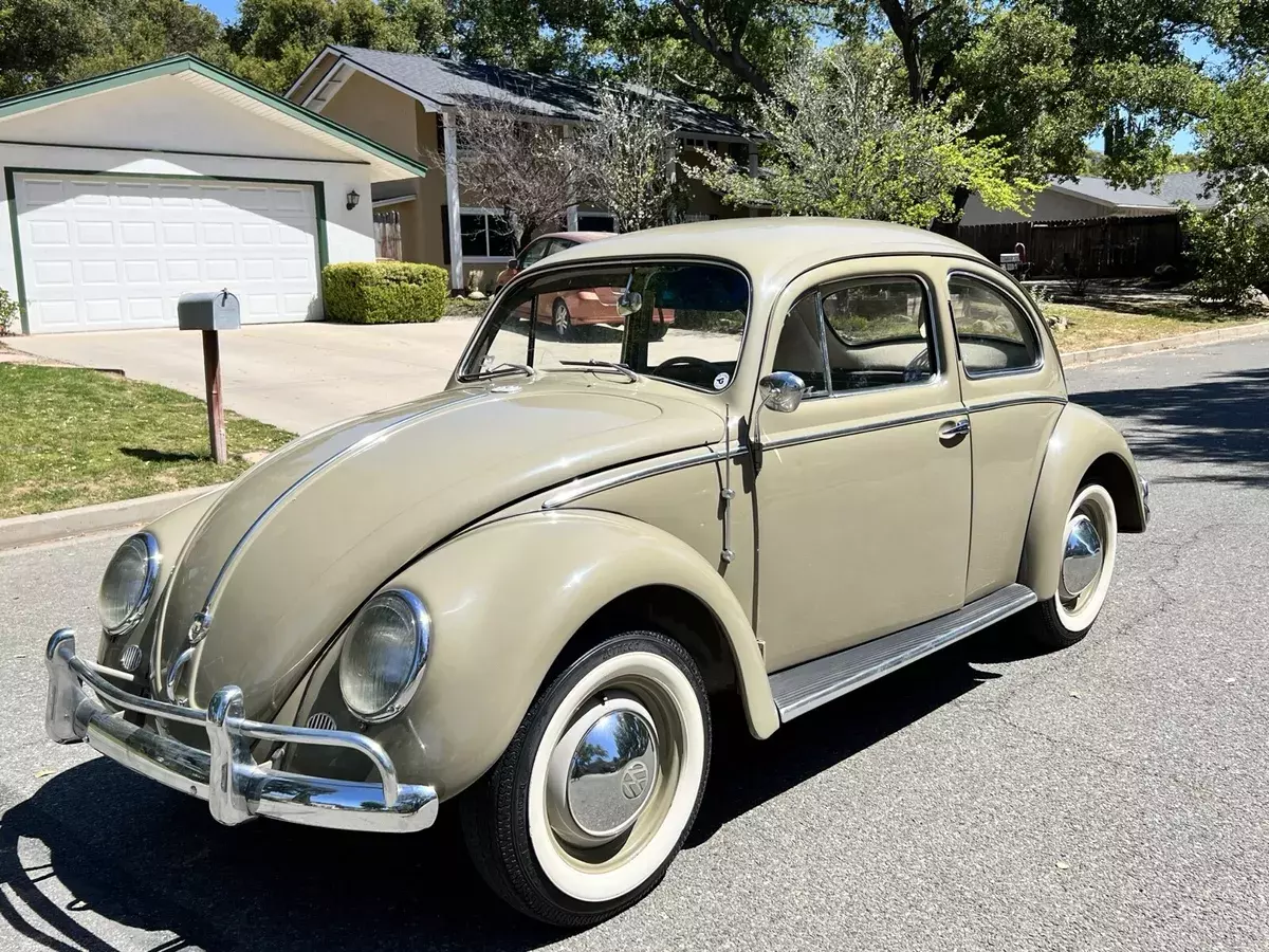 1959 Volkswagen Beetle (Pre-1980) European deluxe