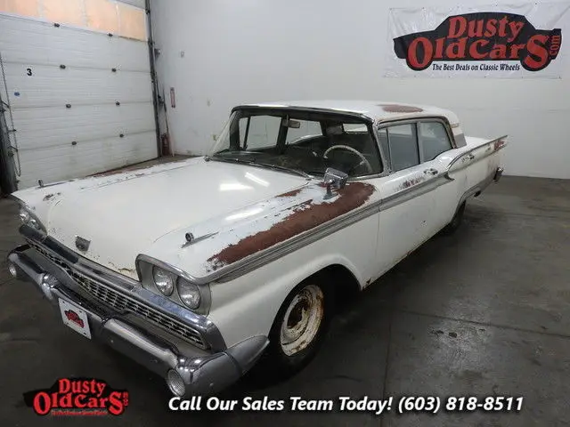 1959 Ford Galaxie Reno Car Needs Resto Rust Free