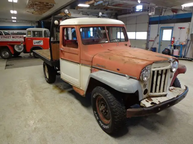 1959 Willys 6-226 Pickup Jeep Flatbed