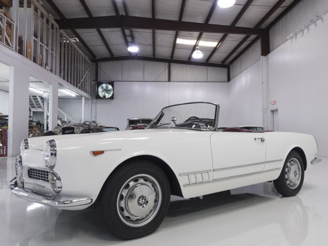 1960 Alfa Romeo Spider 2000 by Touring, ONLY 45,135 ACTUAL MILES!