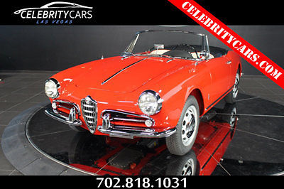 1960 Alfa Romeo Spider 750F LWB