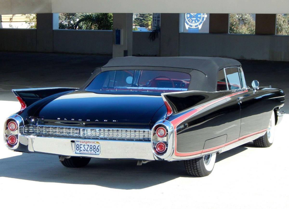 1960 Cadillac Eldorado Biarritz Bucket Seat Convertible Restored Cal. Car