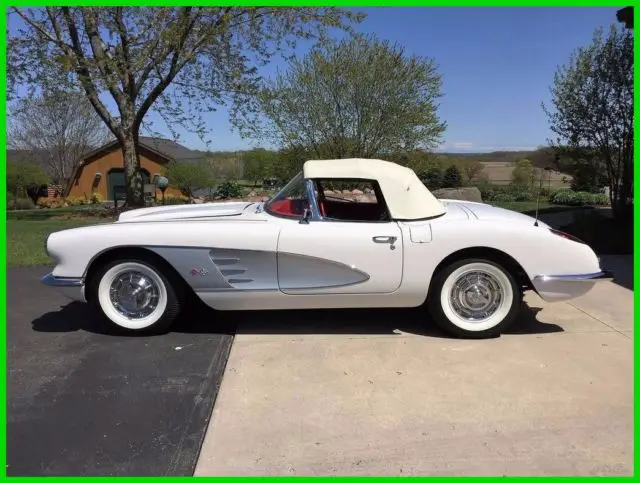 1960 Chevrolet Corvette Original Numbers Matching 2-Door Soft Top Converti