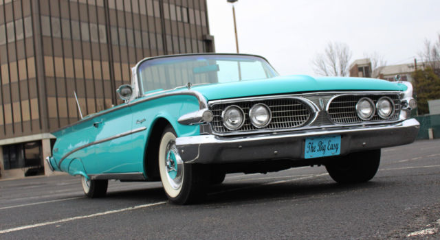 1960 Edsel Ford Sunliner, Edsel Ranger, CLONE Clone, Ranger, Convertible, Edsel