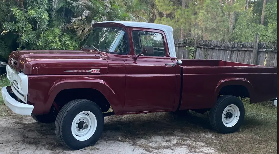 1960 Ford F-250 F250 Original NAPCO 4x4 4WD from Ford Factory