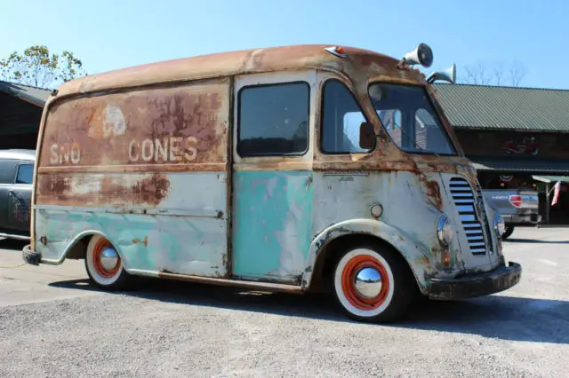 1960 INTERNATIONAL HARVESTER METRO RAT ROD DELIVERY, PATINA, BAGGED ...